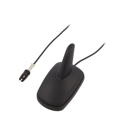 Antena Auto SHARK AM/FM Neagră 12VDC | Electronic-mag.ro | Componente Electronice