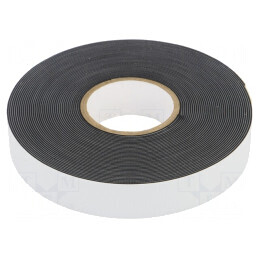 Bandă Autoamalgamantă Neagră 19mm x 9m | Electronic-mag.ro | Componente Electronice