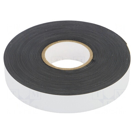 Bandă Autoamalgamantă Neagră 19mm x 9m | Electronic-mag.ro | Componente Electronice