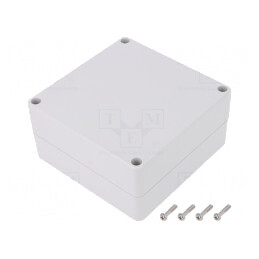 Carcasă Universală Policarbonat IP67 120x120x60mm | Electronic-mag.ro | Componente Electronice