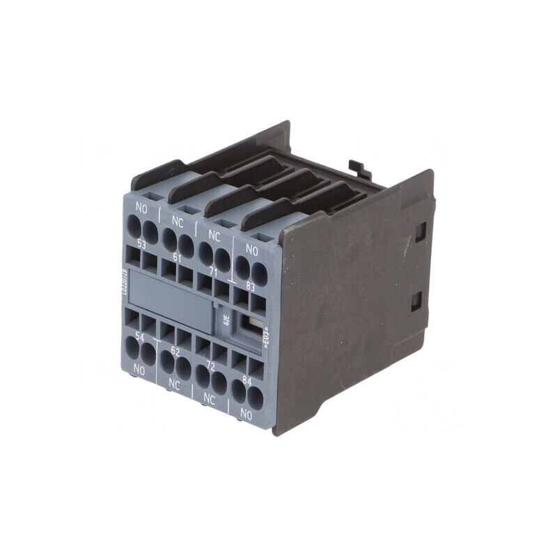 Contacte auxiliare 3RH20 S00 6A frontală | Electronic-mag.ro | Componente Electronice