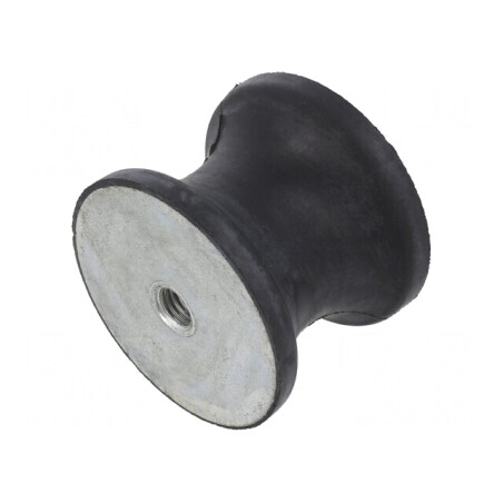 Atenuator Vibrații M12 70mm Guma 53mm | Electronic-mag.ro | Componente Electronice
