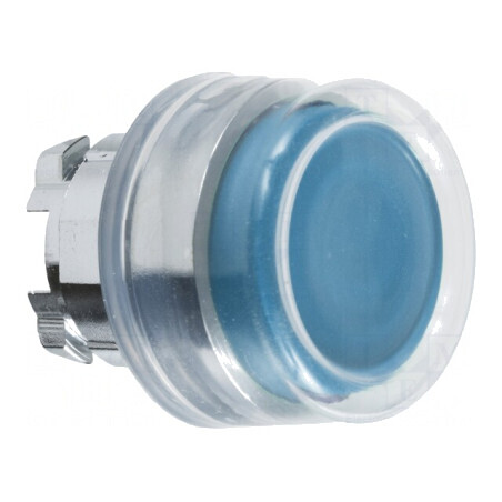 Comutator Apăsare 22mm Albastru Stabilizat | Electronic-mag.ro | Componente Electronice
