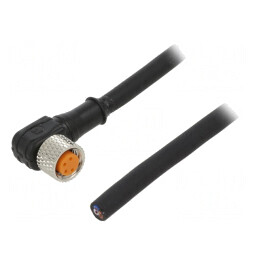Cablu Conectare M8 4 Poli Unghi 10m PVC | Electronic-mag.ro | Componente Electronice