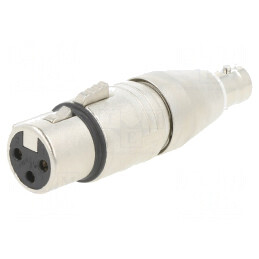 Adaptor XLRF 2 Poli BNC | Electronic-mag.ro | Componente Electronice