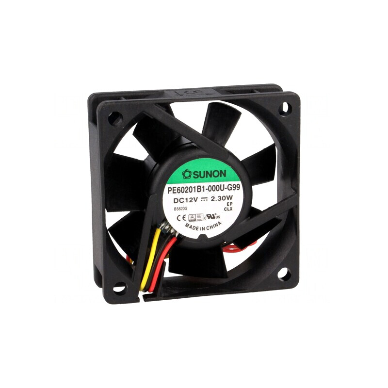 Ventilator axial 12V 60x60x20mm | Electronic-mag.ro | Componente Electronice