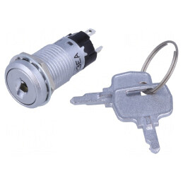 Comutator întrerupător cu cheie 3 pini SPDT SK13EAW01 | Electronic-mag.ro | Componente Electronice