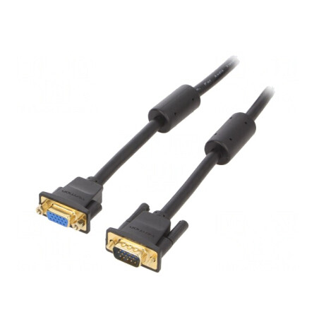 Cablu D-Sub 15pin HD Negru 10m | Electronic-mag.ro | Componente Electronice