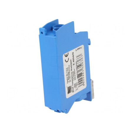Bloc Distribuție 1 Pista 5 Borne Albastru | Electronic-mag.ro | Componente Electronice
