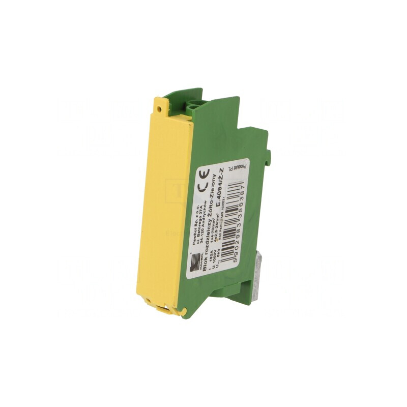 Bloc Distribuție 1 Pista 5 Borne ABS TS35 | Electronic-mag.ro | Componente Electronice