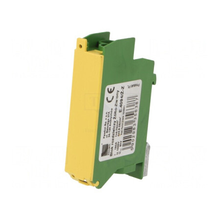 Bloc Distribuție 1 Pista 5 Borne ABS TS35 | Electronic-mag.ro | Componente Electronice