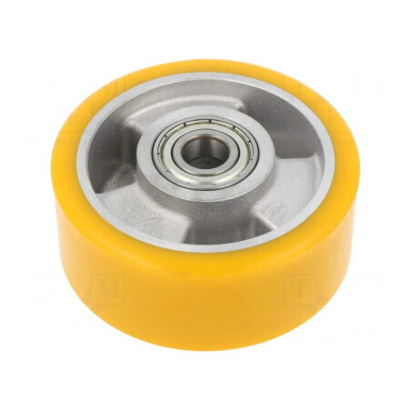 Roată Transport Poliuretan 100mm 200kg | Electronic-mag.ro | Componente Electronice
