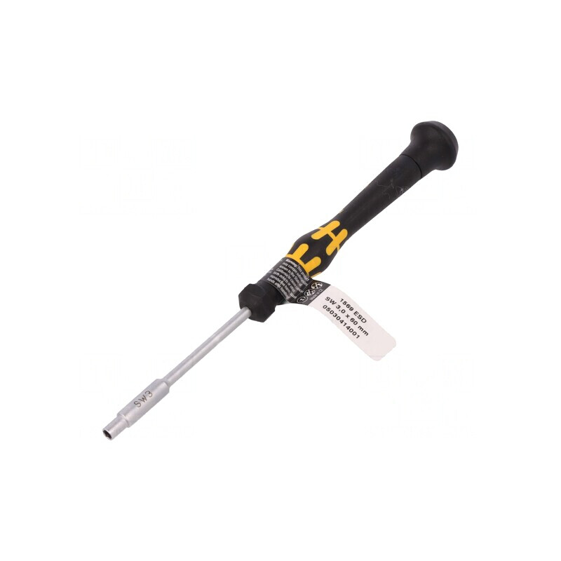 Șurubelniță Precizie Hexagonală ESD 60mm | Electronic-mag.ro | Componente Electronice