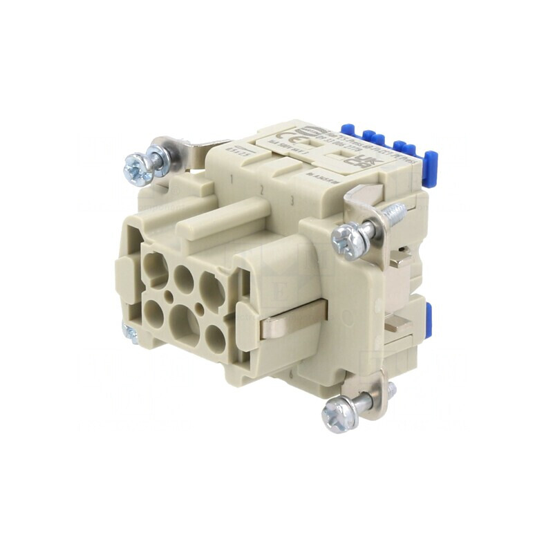 Conector HDC inserturi de contact mamă 6 pini | Electronic-mag.ro | Componente Electronice