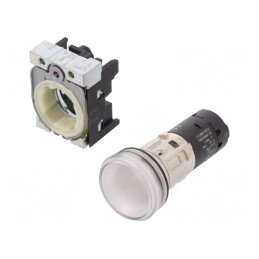 Lumină de control LED Ø22mm IP67 3SU1251-6AC24-1AA0 | Electronic-mag.ro | Componente Electronice