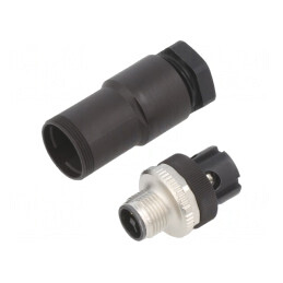 Conector Electric Drept 4 Poli | Electronic-mag.ro | Componente Electronice