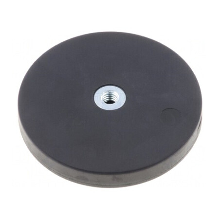 Magnet Neodim 43mm cu Filet și Guma | Electronic-mag.ro | Componente Electronice