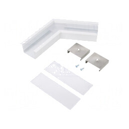 Conector Aluminiu Alb 120° VARIO30-07 | Electronic-mag.ro | Componente Electronice