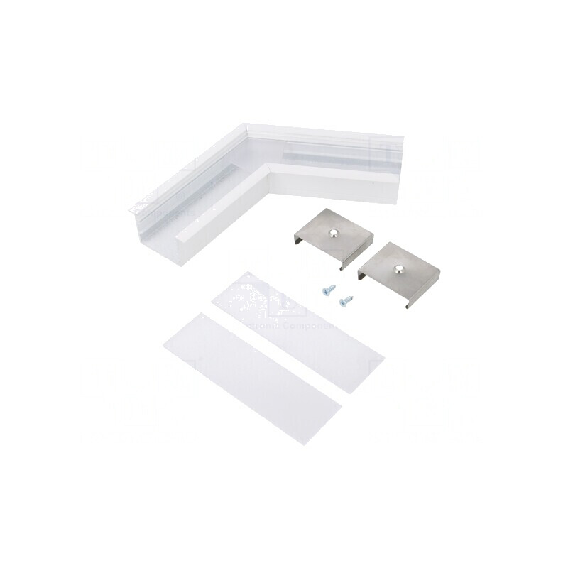Conector Aluminiu Alb 120° VARIO30-07 | Electronic-mag.ro | Componente Electronice
