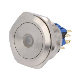 Comutator Anti-Vandalism IP65 2 Pozitii SPDT 3A/220VAC 5A/24VDC | Electronic-mag.ro | Componente Electronice