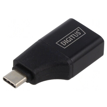 Adaptor HDMI USB-C Aurit Negru | Electronic-mag.ro | Componente Electronice