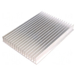 Radiator Extrudat cu Aripioare 200x150x25 mm | Electronic-mag.ro | Componente Electronice
