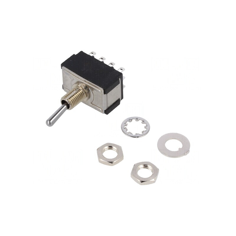 Comutator Basculant 2 Pozitii 4PDT 6A 125VAC 6VDC | Electronic-mag.ro | Componente Electronice Comutator Basculant 2 Pozitii 4PDT 6A 125VAC 6VDC | Electronic-mag.ro | Componente Electronice