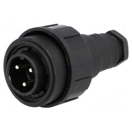 Conector Circular 3-PIN Filet Interior PX0731/P | Electronic-mag.ro | Componente Electronice