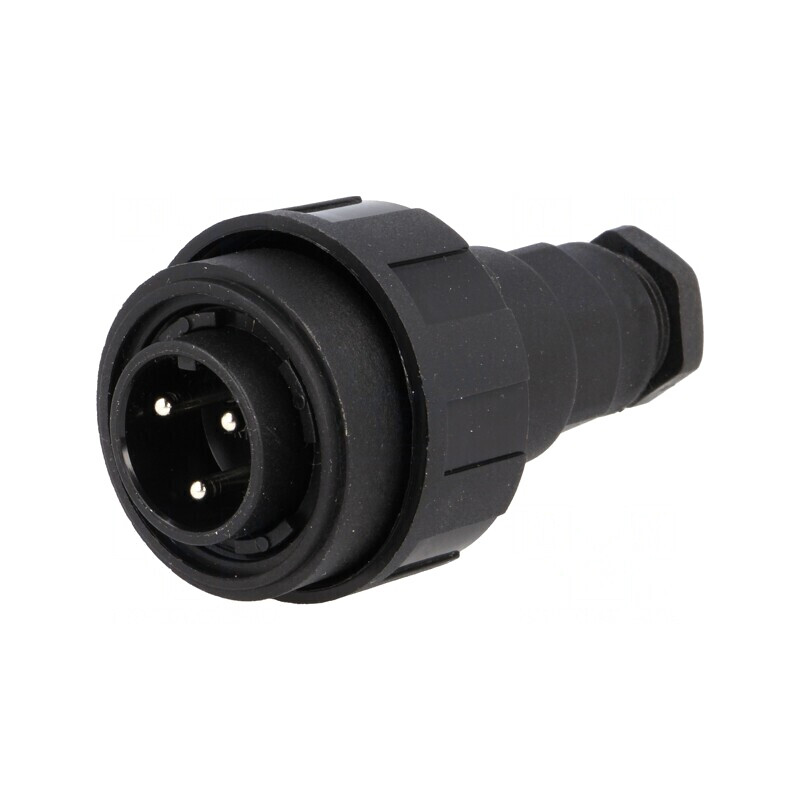 Conector Circular 3-PIN Filet Interior PX0731/P | Electronic-mag.ro | Componente Electronice