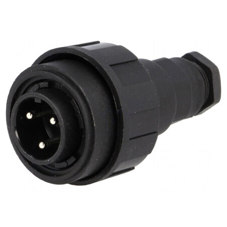 Conector Circular 3-PIN Filet Interior PX0731/P | Electronic-mag.ro | Componente Electronice