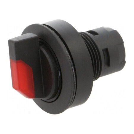Comutator Rotativ 22mm 2 Poziții | Electronic-mag.ro | Componente Electronice