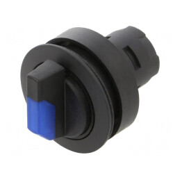 Comutator rotativ 22mm cu 3 poziții stabilizate | Electronic-mag.ro | Componente Electronice