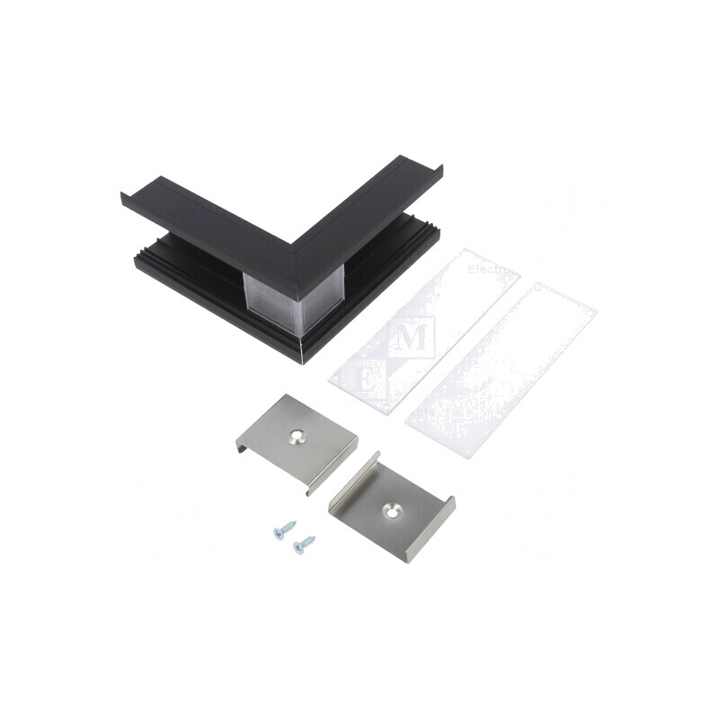 Conector Aluminiu Anodat Negru 270° | Electronic-mag.ro | Componente Electronice Conector Aluminiu Anodat Negru 270° | Electronic-mag.ro | Componente Electronice