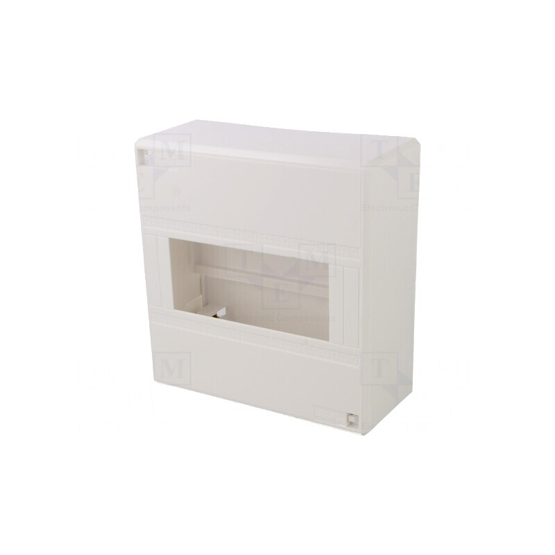 Carcasă albă pentru aparatură modulară IP30 8 module IK07 | Electronic-mag.ro | Componente Electronice