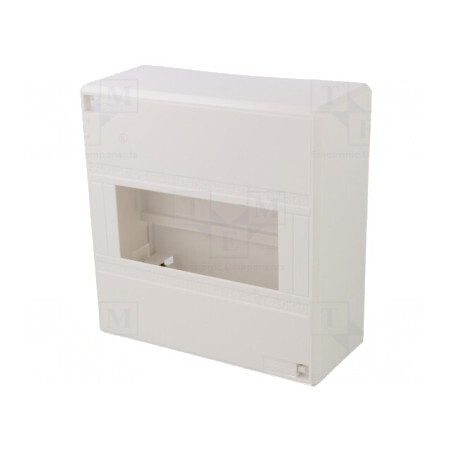 Carcasă albă pentru aparatură modulară IP30 8 module IK07 | Electronic-mag.ro | Componente Electronice