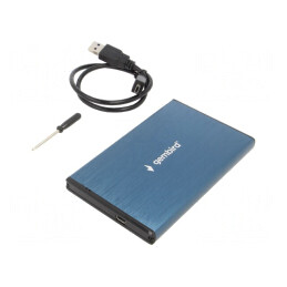 Carcasă hard discuri: 2,5" | USB 3.0 | Mat.carc: aluminiu | EE2-U3S-3-DB