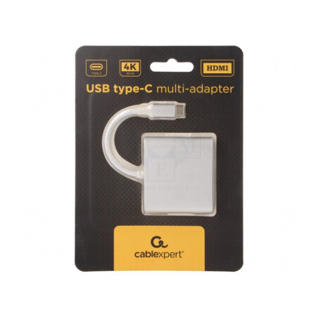 Adaptor HDMI 1.4 USB 3.0 3.1 0.075m Alb Argintiu | Electronic-mag.ro | Componente Electronice