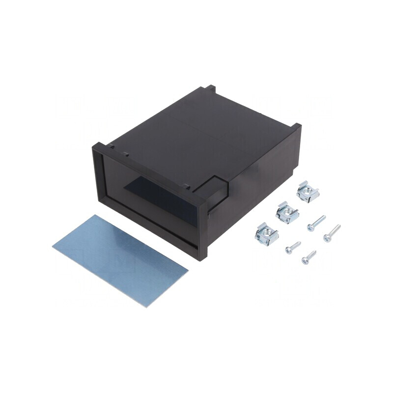 Carcasă ABS Neagră 96x120x48 mm | Electronic-mag.ro | Componente Electronice