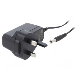 Alimentator 12VDC 1A 12W Mufă 5.5/2.1 UK | Electronic-mag.ro | Componente Electronice