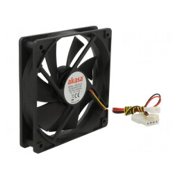 Ventilator axial 12V 120x120x25mm 25,2dBA | Electronic-mag.ro | Componente Electronice