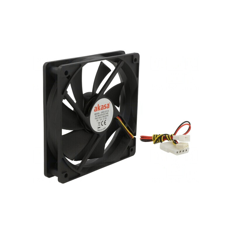 Ventilator axial 12V 120x120x25mm 25,2dBA | Electronic-mag.ro | Componente Electronice