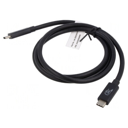 Cablu USB 3.1 Power Delivery 1m Negru | Electronic-mag.ro | Componente Electronice