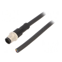 Cablu Conectare M12 PIN 8 1m 30VAC 2A | Electronic-mag.ro | Componente Electronice