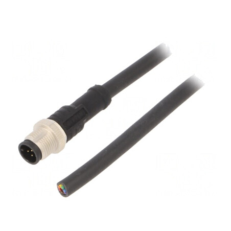 Cablu Conectare M12 PIN 8 1m 30VAC 2A | Electronic-mag.ro | Componente Electronice
