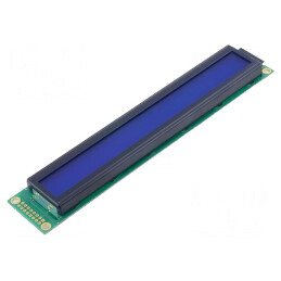 Afișaj LCD Alfanumeric STN 40x2 Albastru LED