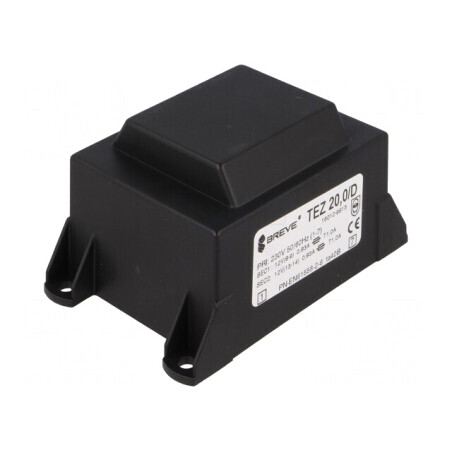 Transformator Încapsulat 20VA 230VAC 12V 12V | Electronic-mag.ro | Componente Electronice