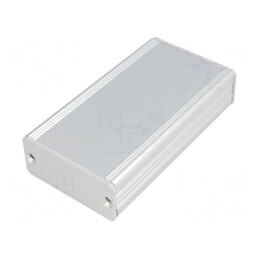 Carcasă aluminiu gri AKG 55x100x24 mm | Electronic-mag.ro | Componente Electronice