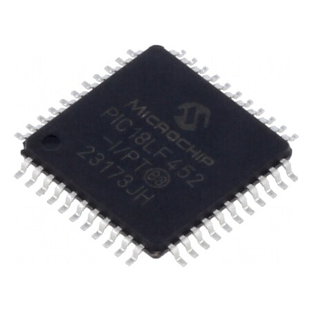 Microcontroler PIC18LF452 40MHz 2,5-5,5VDC SMD TQFP44 | Electronic-mag.ro | Componente Electronice