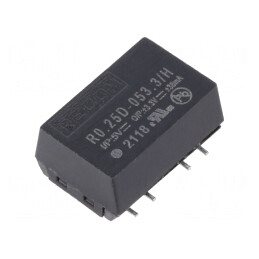 Convertor DC/DC 0.25W 5V la 3.3V 38mA | Electronic-mag.ro | Componente Electronice