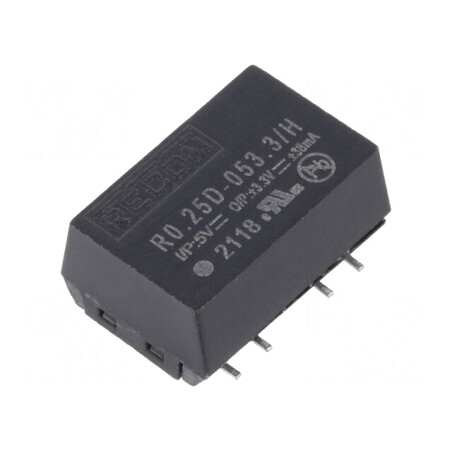 Convertor DC/DC 0.25W 5V la 3.3V 38mA | Electronic-mag.ro | Componente Electronice